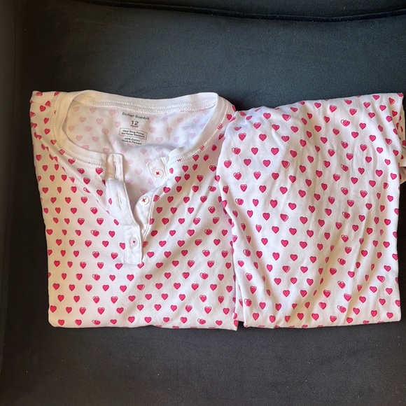 Pink heart Rollerrabbit pajamas💓